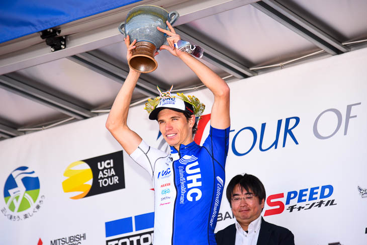南信州ステージ優勝 ダニエルアレクサンデル・ハラミリョ(ユナイテッドヘルスケア)