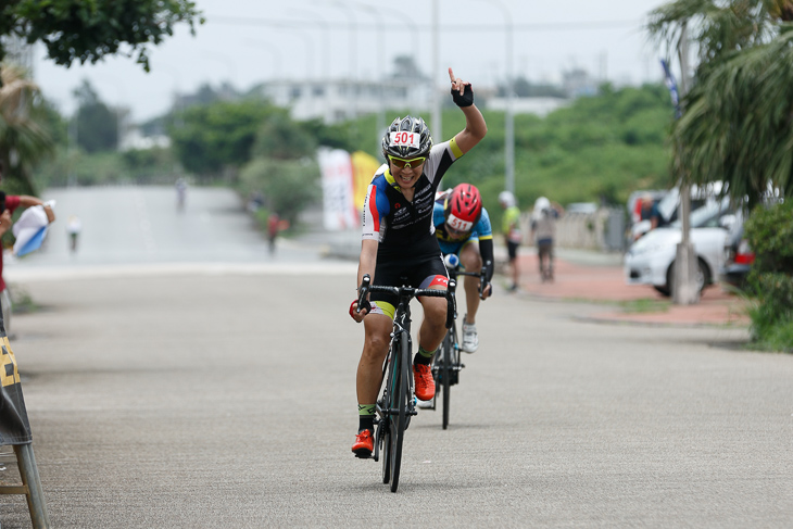 女子184kmは仲村陽子（竹芝レーシング）が連覇を達成した