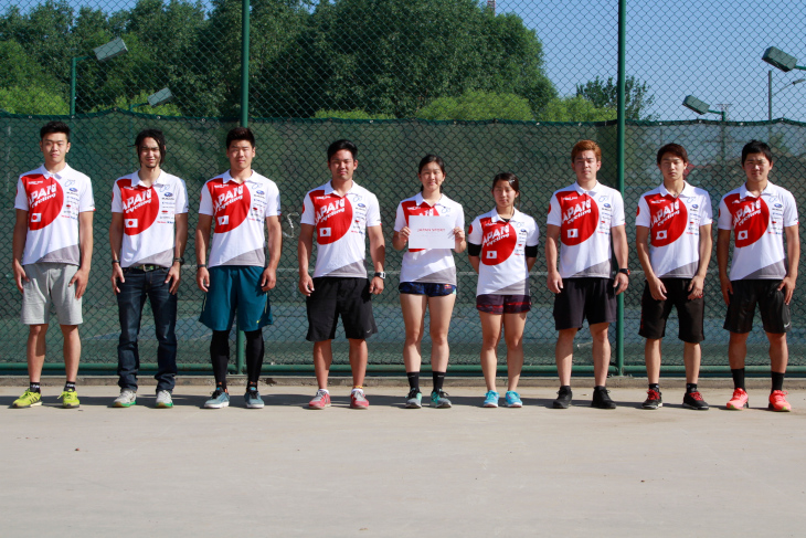 2016BMXアジア選手権中国大会 日本代表選手団