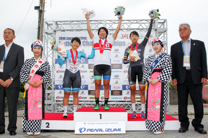 全日本選手権TT女子エリート　與那嶺恵理（Hagens Berman Supermint）が2連覇達成