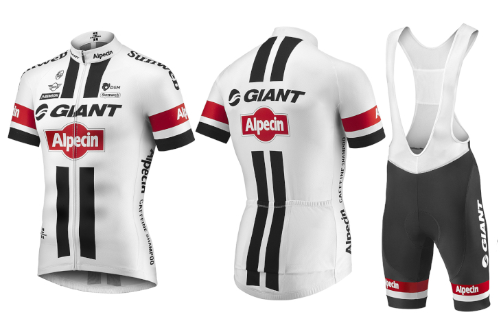 ジャイアント 2016 GIANT-ALPECIN SPECIAL EDITION REPLICA SS JERSEY、BIB SHORT