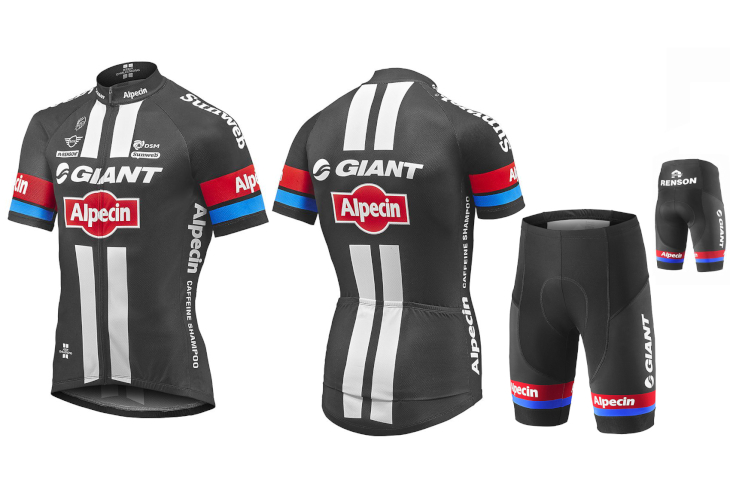 ジャイアント 2016 GIANT-ALPECIN COLLECTION REPLICA JERSEY、SHORT