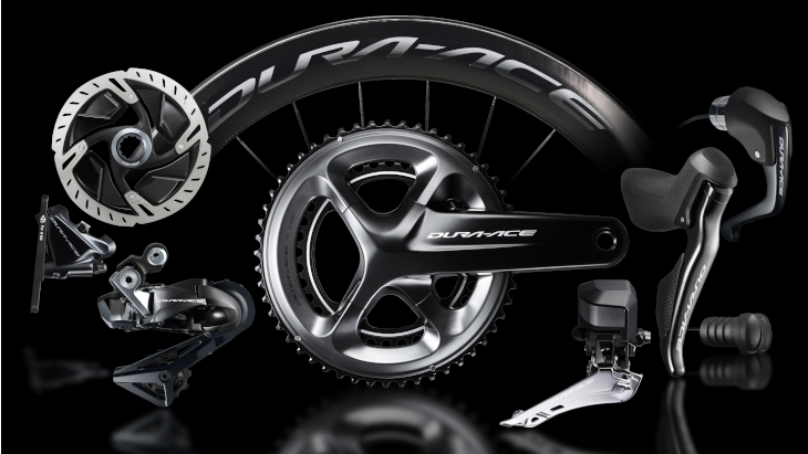 ディスクブレーキも用意されるシマノ DURA-ACE