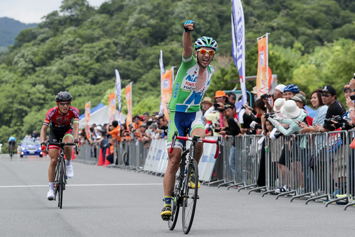 Jプロツアー西日本ロードクラシック優勝のホセ・ビセンテ・トリビオ（マトリックスパワータグ）