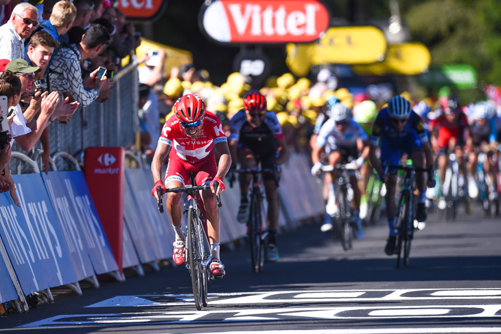 ツール・ド・フランス2016第5ステージ　ホアキン・ロドリゲス（スペイン、カチューシャ）