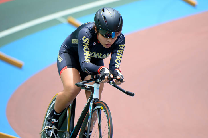 女子ジュニア・ユース2km個人追抜き 佐藤水菜(湘南愛輪会)が優勝