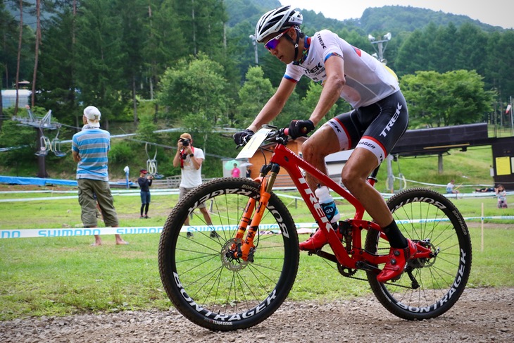 終始レースを率いた山本幸平(Trek Factory Racing)