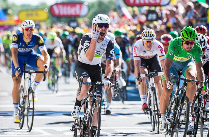 今年のツール・ド・フランスにおいてMETのマンタとともにステージ4勝をあげたマーク・カヴェンディッシュ