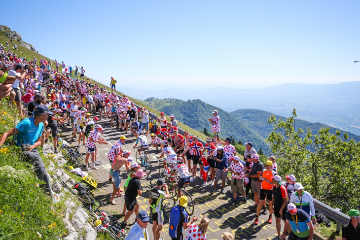 超級山岳グランコロンビエ峠を登る