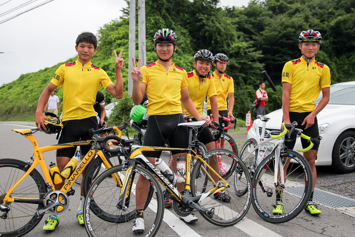 東北の高校生たちが戦ったY/ジュニア男子。写真は白河実業高等学校メンバー