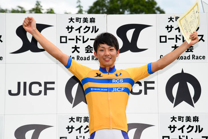 RCSリーダージャージは野本空(明治大学)が防衛