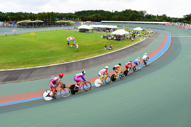 1周333.33mの倉吉自転車競技場が今年のインターハイの舞台