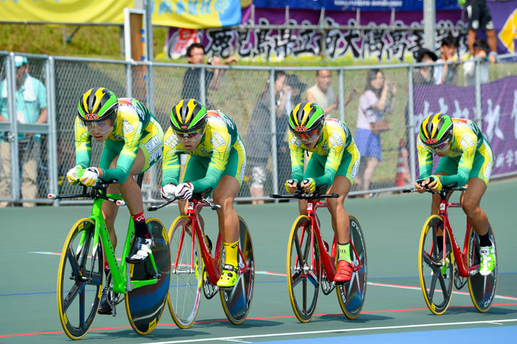 4kmチームパーシュート 2位 榛生昇陽