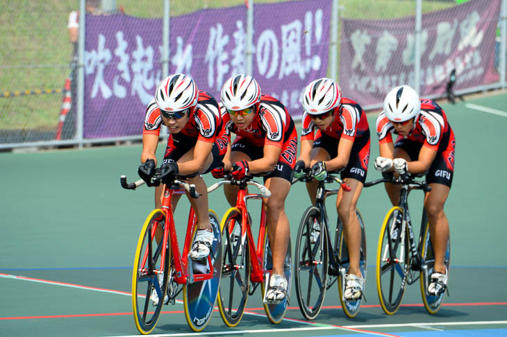 4kmチームパーシュート 3位 岐南工
