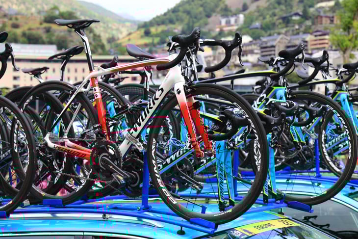 ファビオ・アル(イタリア、アスタナ)のスペシャライズド S-WORKS TARMAC