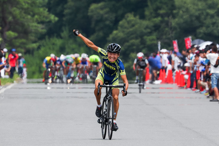 独走で高校生の頂点に立った1年生の林祐作 全国高校総体自転車競技選手権大会16 4日目ロード Cyclowired