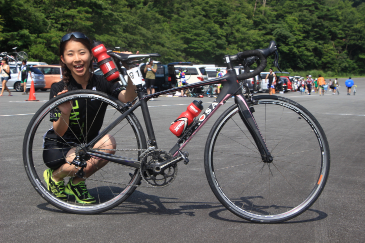 鬼丸真有美さん(Zero One)デローザ R848