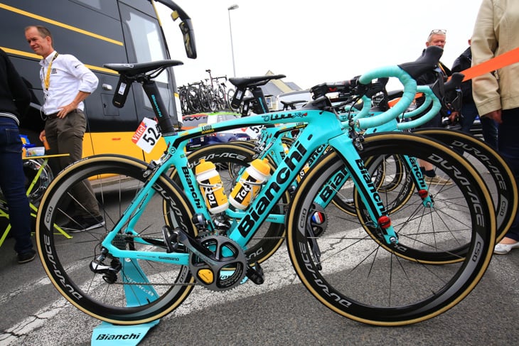 ジョージ・ベネット（ニュージーランド、ロットNLユンボ）のビアンキ OLTRE XR4