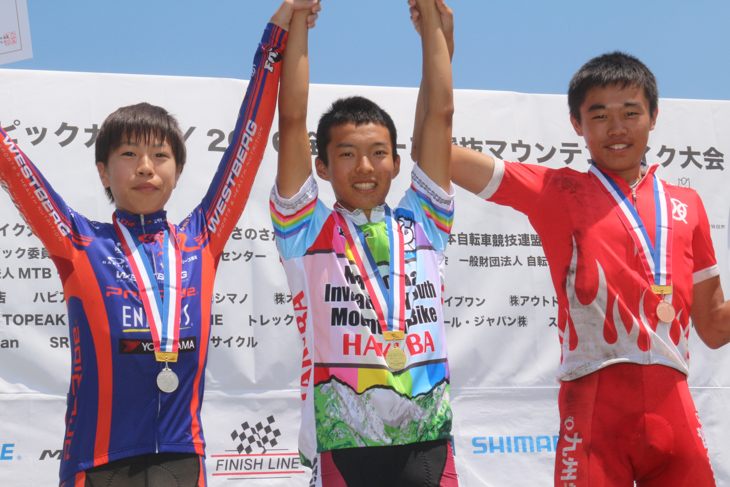 男子ユース(14-16) 村上 功太郎(愛媛県 こけむしろ)が優勝