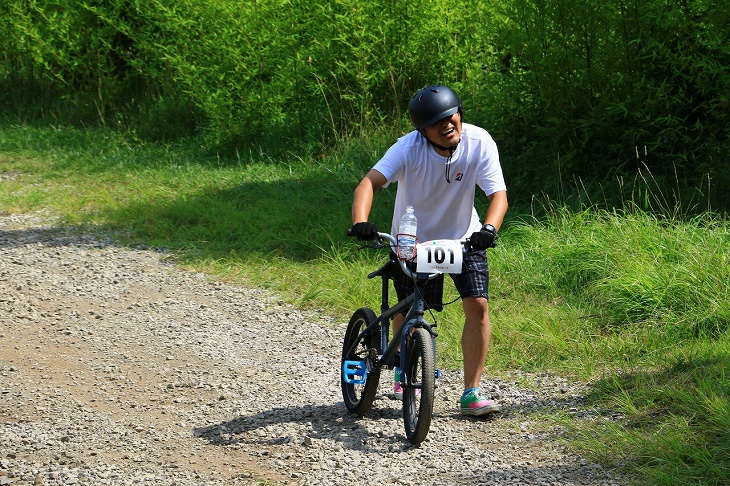 BMXでシングルスピードの部に出る選手も