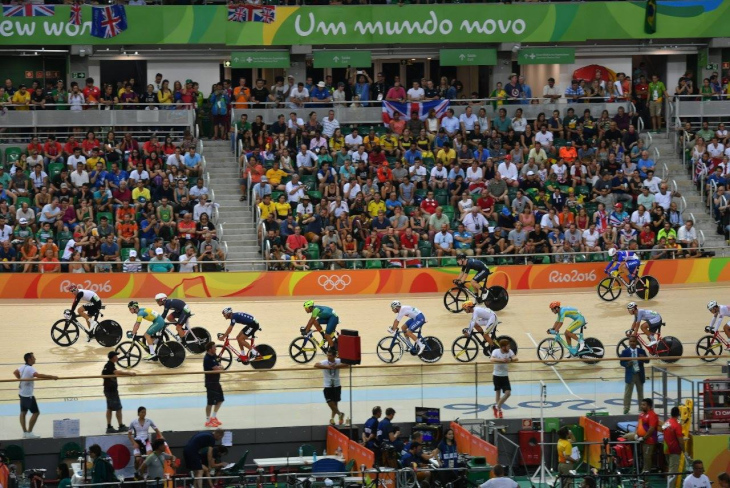 5日目も多くの観客が詰めかけたリオオリンピックヴェロドローム