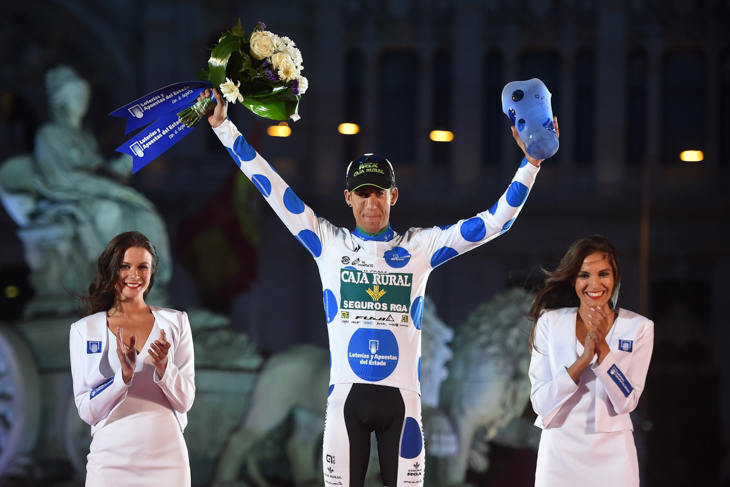 2015年に山岳賞を獲得したオマール・フライレ(スペイン、当時カハルーラル)