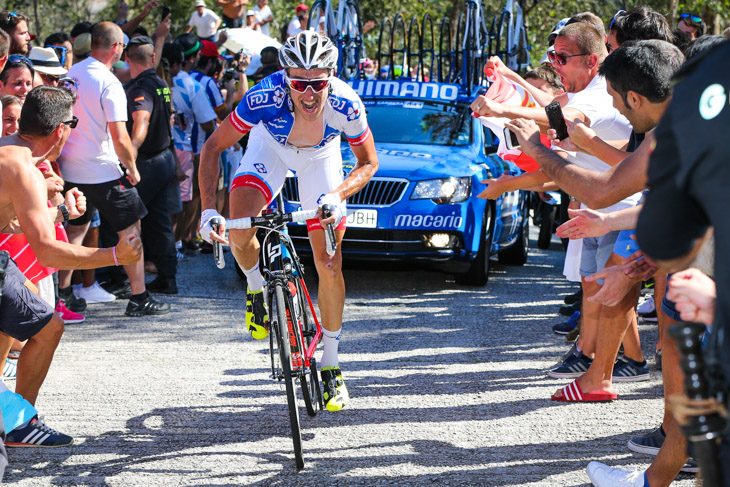 XELIUS SLと共にブエルタ・ア・エスパーニャでステージ優勝を挙げたアレクサンドル・ジェニエ（フランス、FDJ）