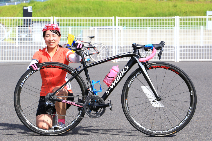 横谷里紗さん（INSPIRE RACING TEAM）スペシャライズド S-Works Amira