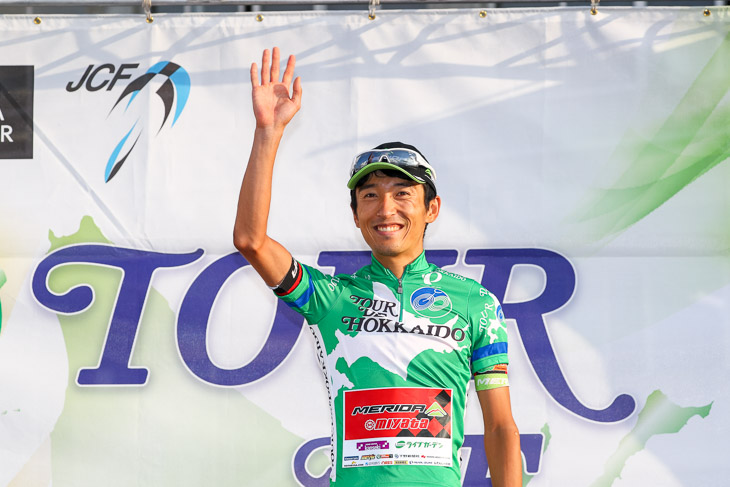 第2ステージ 個人総合リーダー 増田成幸(宇都宮ブリッツェン)