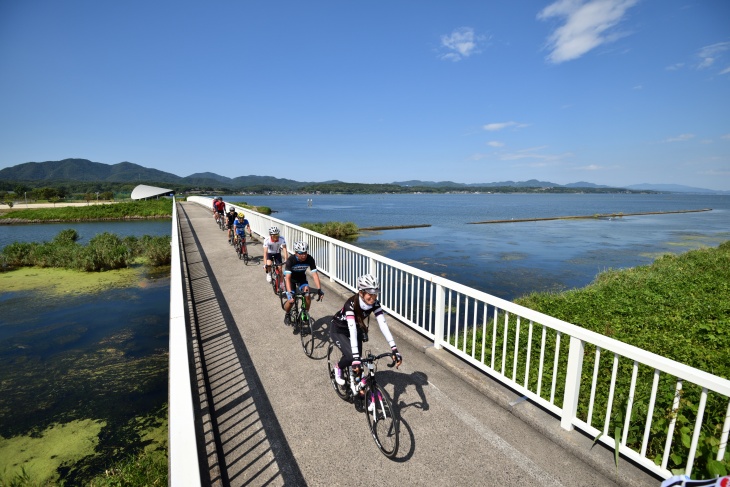 神話の舞台となった斐伊川を渡ります。絶景！！