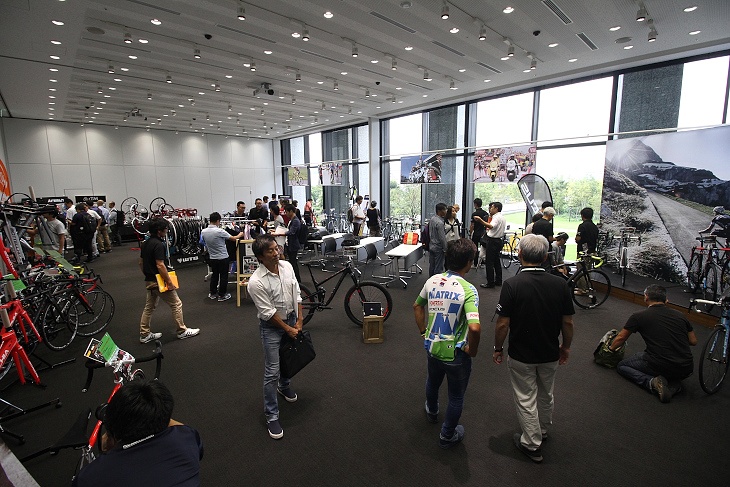 東京・品川で開催されたグローブライド展示会