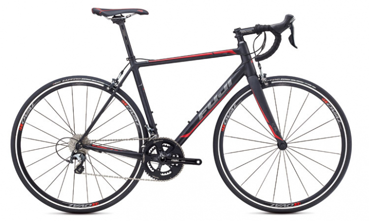 フジ ROUBAIX 1.5（Matte Black/Red）