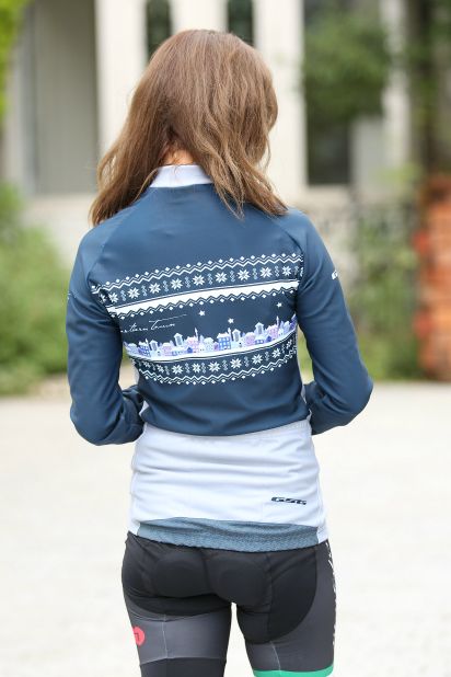 ジェッセージ Northern Town Lady LS Jersey (ネイビー)