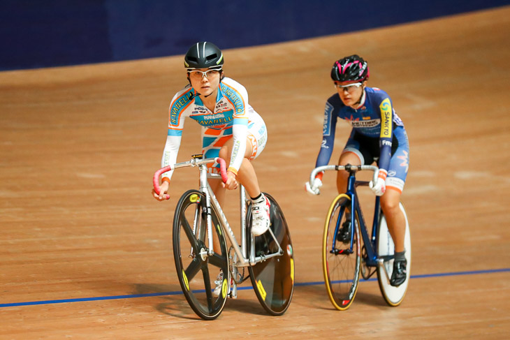 女子スクラッチ 鈴木章代(スミタ・エイダイ・パールイズミ・ラバネロ)が優勝