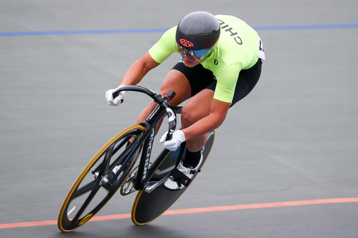 少年男子スプリント予選 1位 荒川仁(千葉、千葉経大附属校)10秒751 大会新