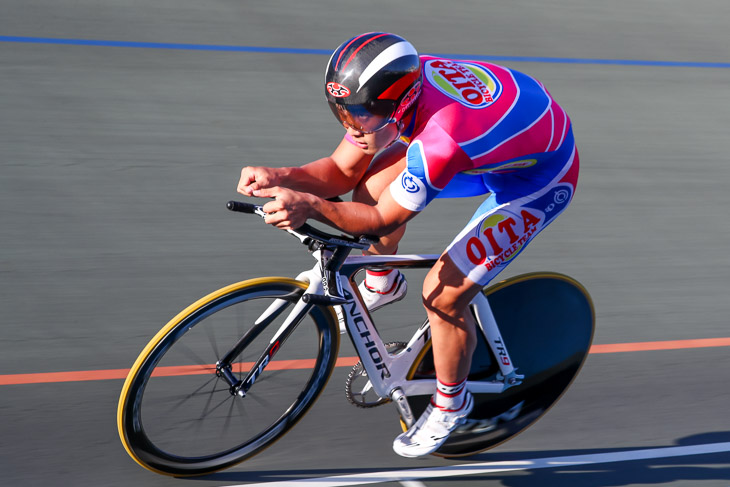 成年男子1kmタイムトライアル　1位　一丸尚伍（大分、ブリヂストンアンカー/太陽の家）1分04秒131　大会新