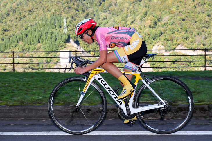 Fクラスタ 1位 唐見実世子(弱虫ペダルサイクリングチーム)26分23秒