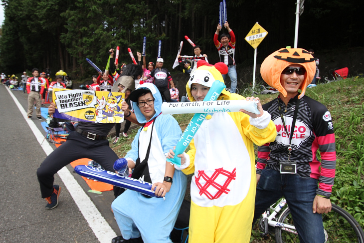 田野町交差点付近の登りはじめは今年もカオスな状態に