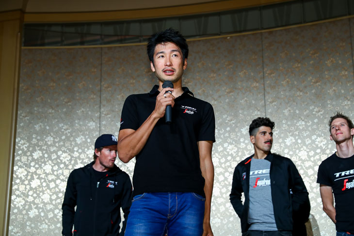 「2日間ともチームの動きは最高だった」と振り返るクリテ2連覇の別府史之(トレック・セガフレード)