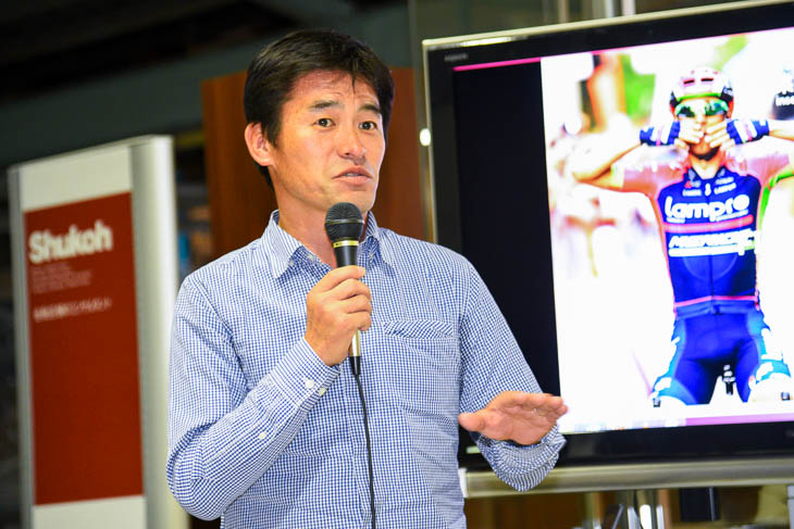 チャンピオンシステムジャパンの棈木亮二代表「ランプレ・メリダに供給して欧米でもチャンピオンシステムが知られるようになった」
