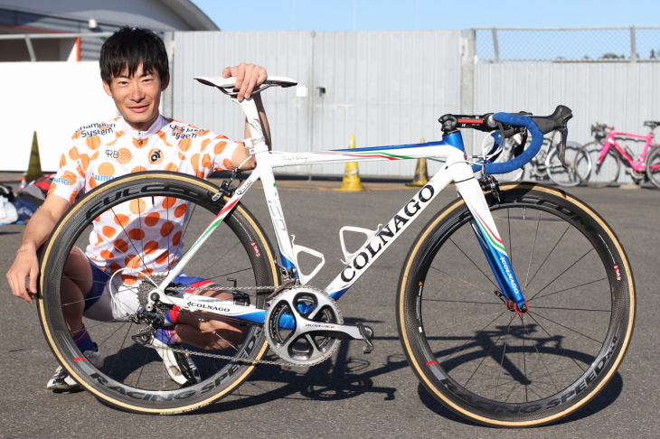 佐野千尋さん(サイクルフリーダム) コルナゴ C59