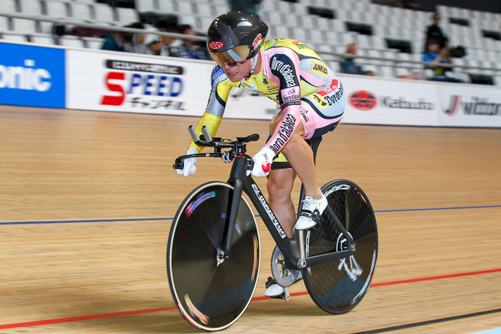 500mタイムトライアル 男子50-59歳 1位 古本清文(北陸ドロタボウ)34秒871