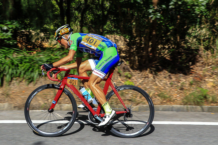 エアロポジションを意識して逃げ続ける高岡亮寛 イナーメ信濃山形 Cyclowired