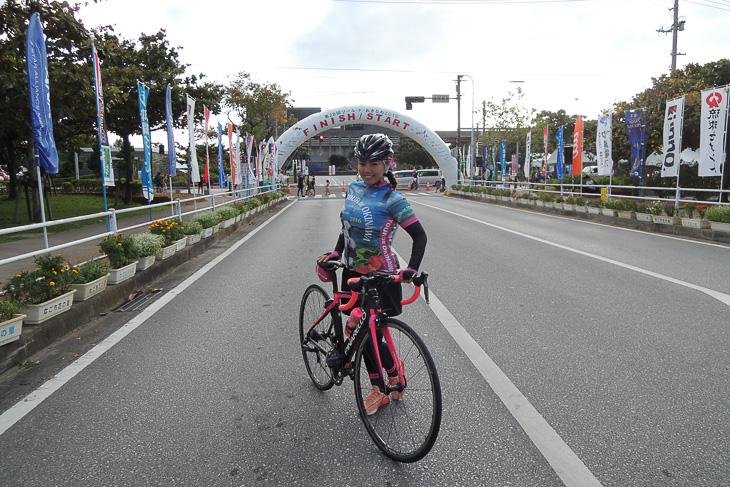 チャレンジサイクリング100km無事ゴール!