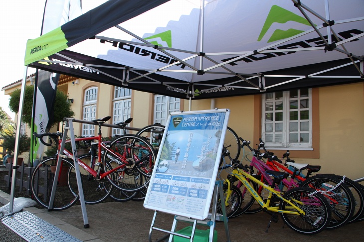 メリダがソレイユの丘に開設したレンタルバイク施設「MERIDA XPERIENCE CENTRE」