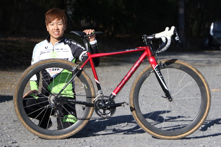 竹内遼（MIYATA-MERIDA BIKING TEAMのミヤタ The Elevation CX