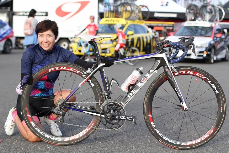 三谷典子さん デローザ R848