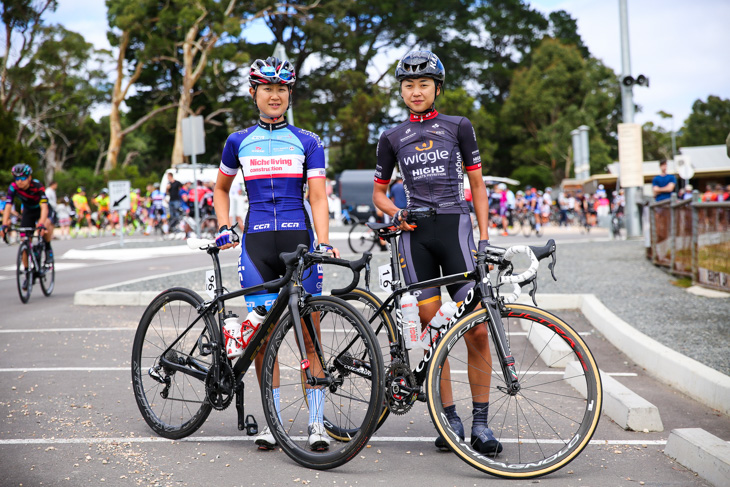 牧瀬翼(マースランドスター・ヴェリスCCN)と萩原麻由子(ウィグル・ハイファイブ)