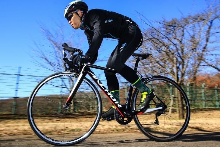 「踏めば前に前に進むレーサー気質な乗り味」山崎嘉貴(ブレアサイクリング)