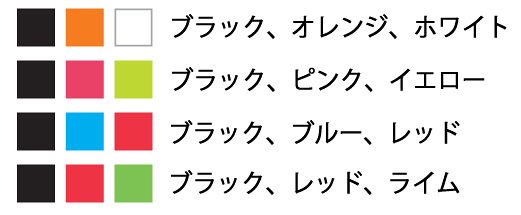 エンドテープの組合せ表